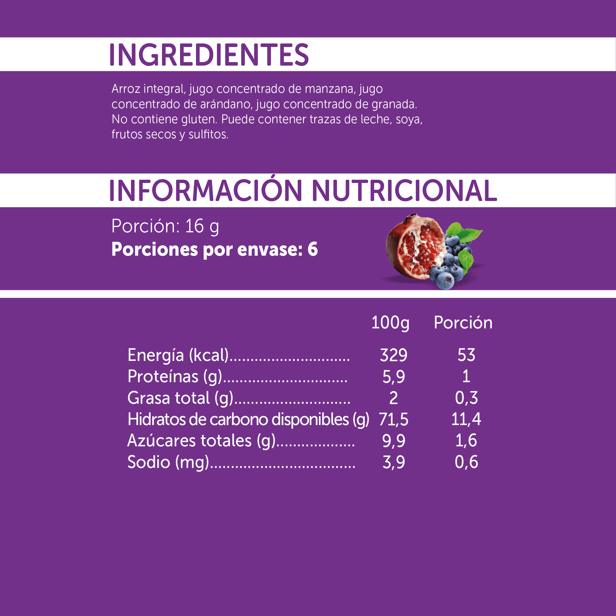 Mizos Galletas Arándano Individual